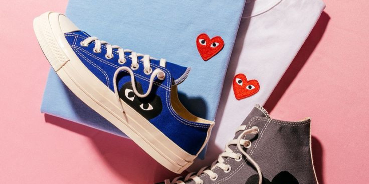 Bold Prints on CDG Converse