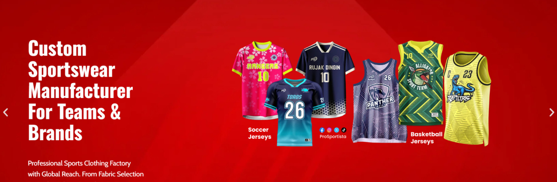 Pro Sportista Team Sportswear Manufacturer Cover Image