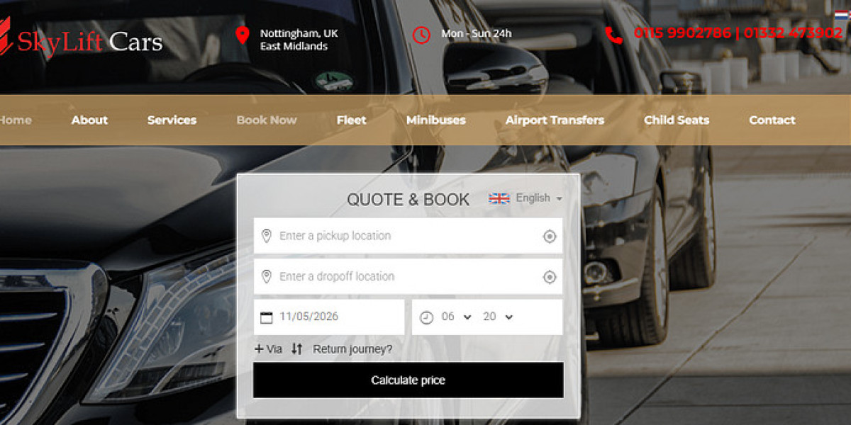 Reliable Airport Taxi Transfers from Nottingham with Skylift Cars